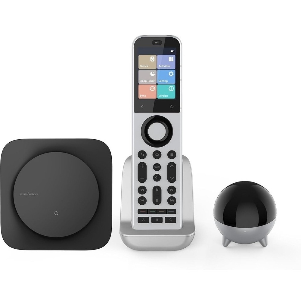 SofaBaton X2 Universal Smart Remote Control Hub with Charging Dock & R1 Repeater
